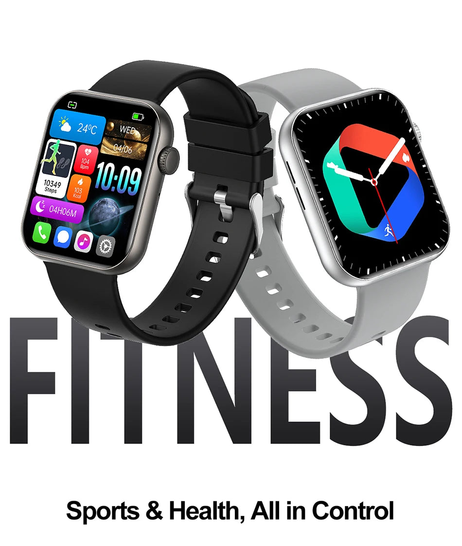Reloj Inteligente con IA de Voz, IP68 y Llamadas Bluetooth