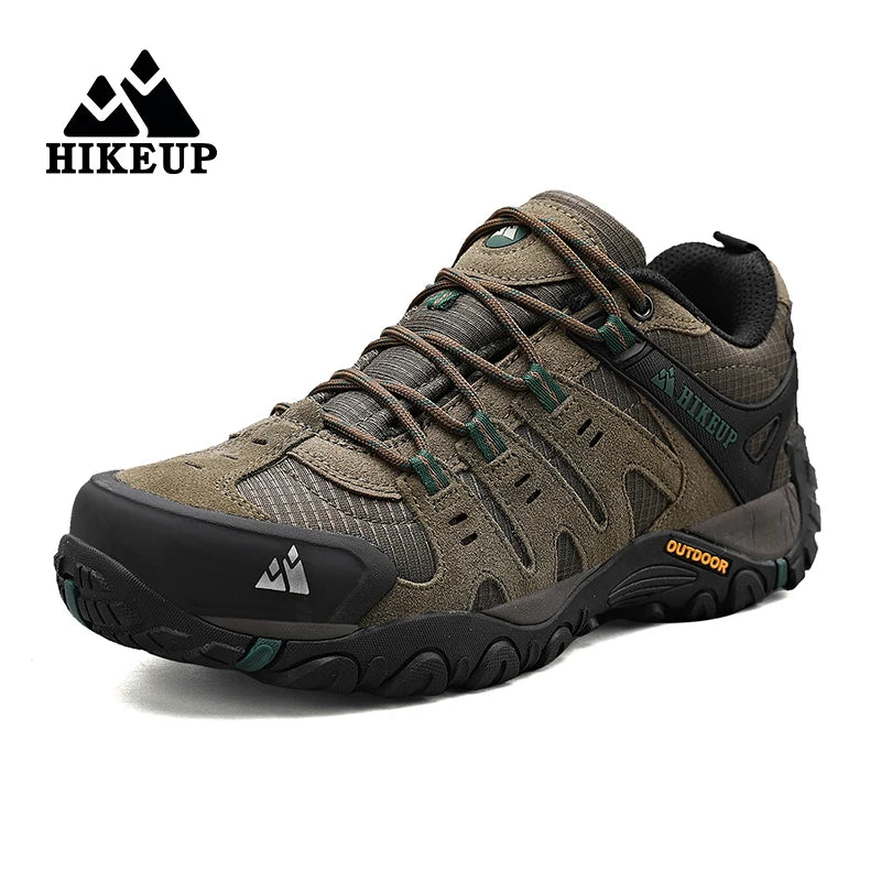 Zapatillas Tácticas HIKEUP Senderismo Hombre Ante