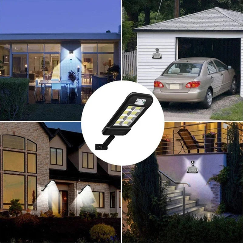 Farolas Solares con Sensor de Movimiento para Jardín