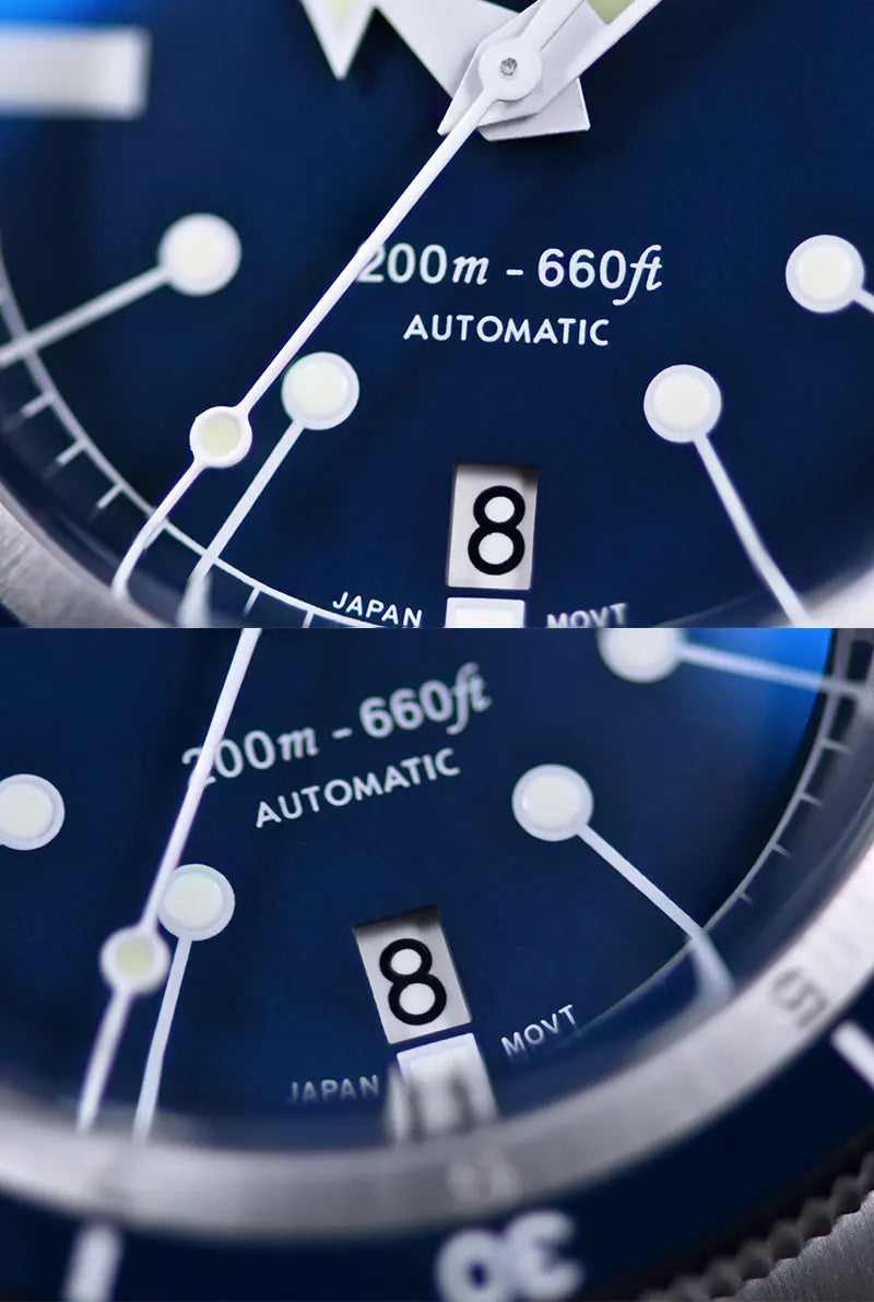 Reloj de Buceo SEA KNIGHT Mecánico Automático NH35A, Zafiro, 200M