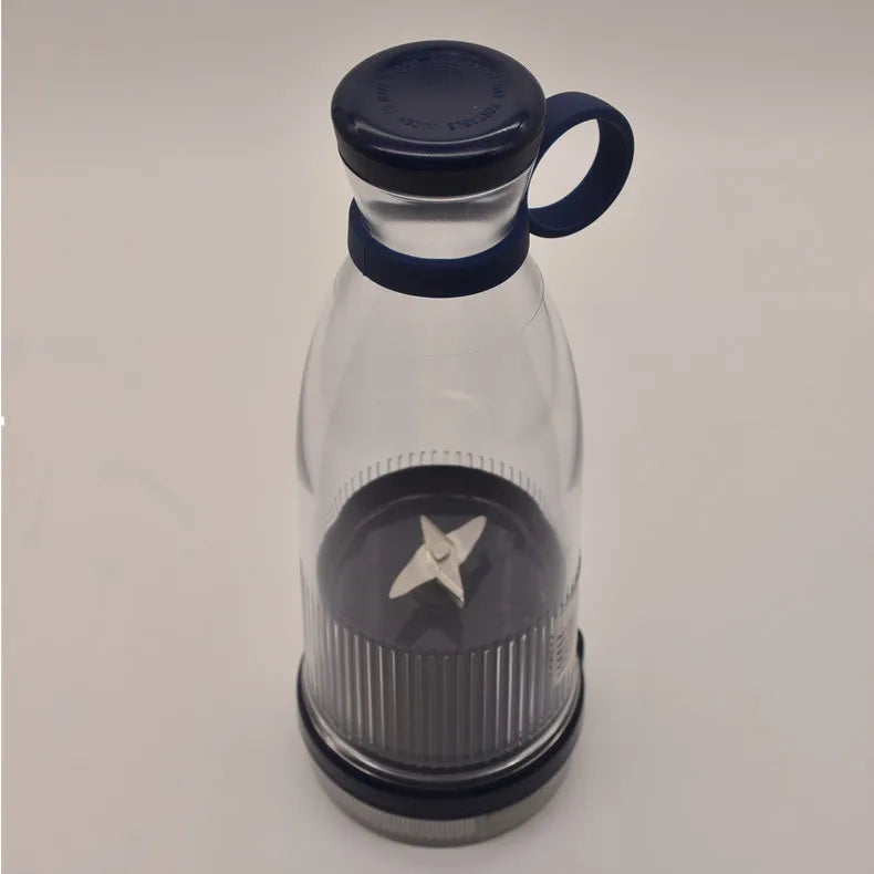 Taza exprimidora eléctrica, licuadora de 6 hojas, máquina para batidos, herramienta portátil USB para mezclar leche y fruta, Mini licuadora de jugo fresco
