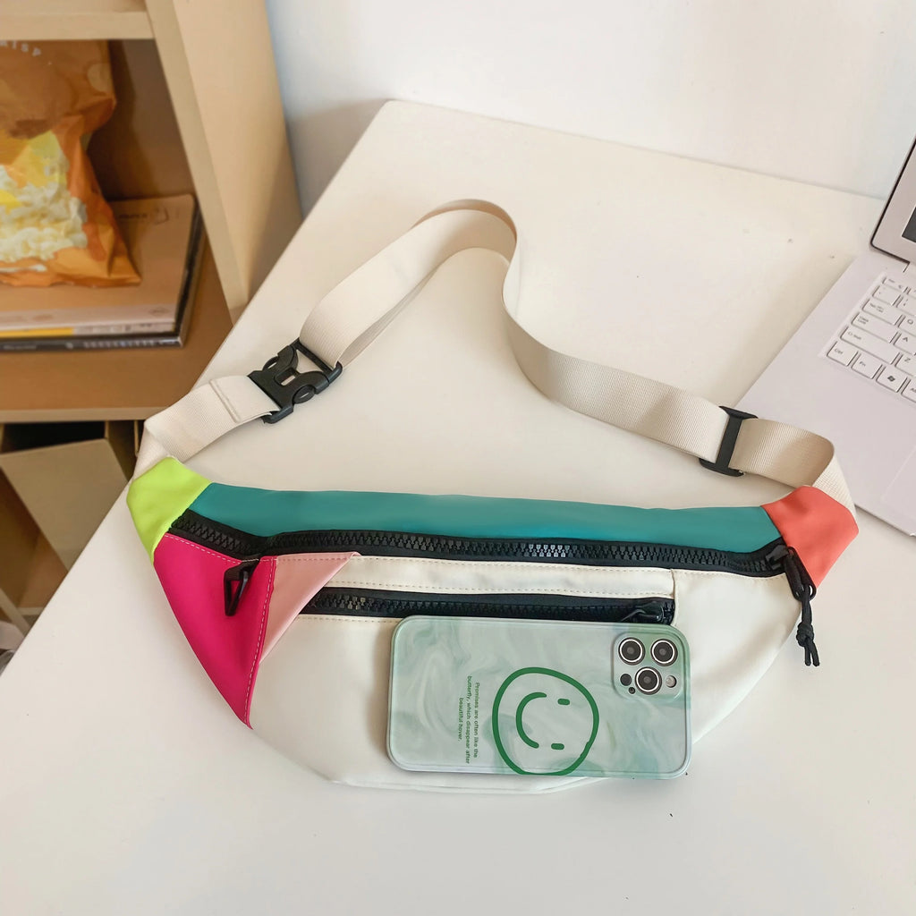 Nueva moda bolso de pecho para hombre, bolso cruzado versátil e informal, riñonera deportiva, bolso cruzado de viaje diario, bolso para teléfono