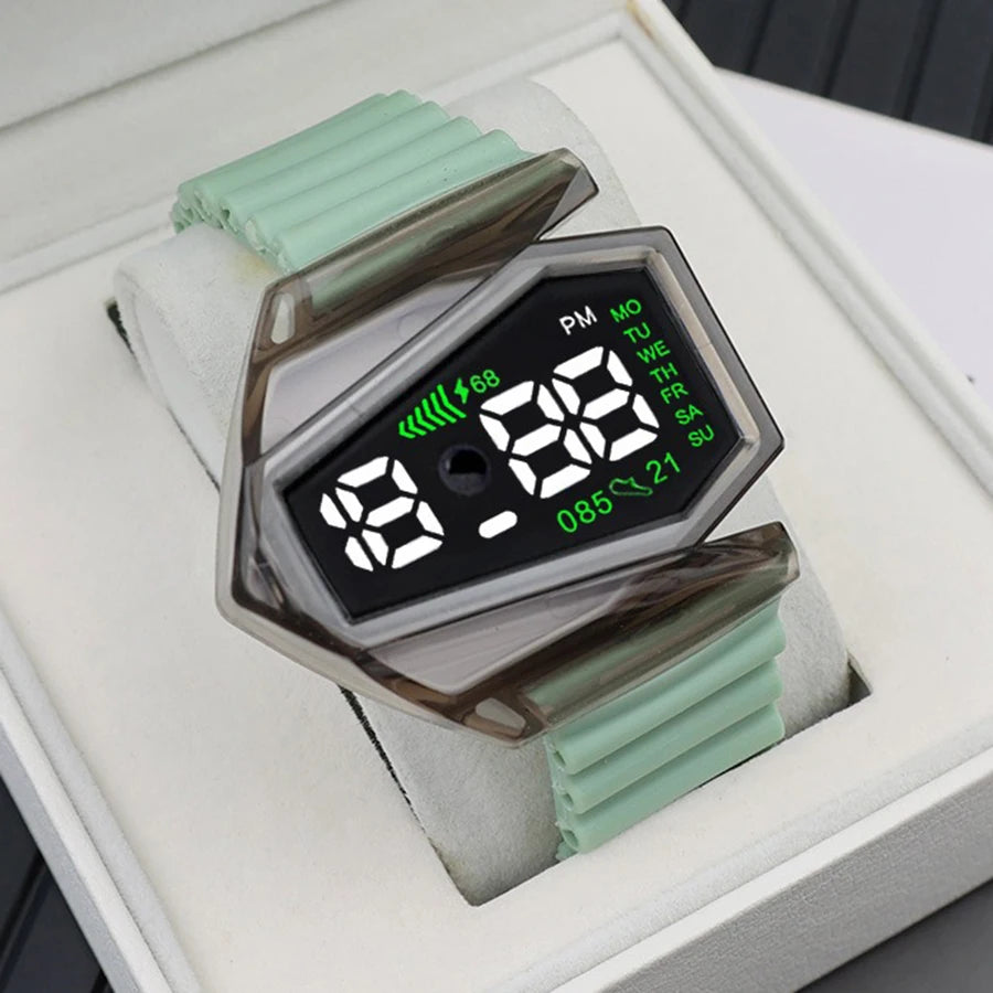 Reloj Digital Deportivo LED Táctil para Niños