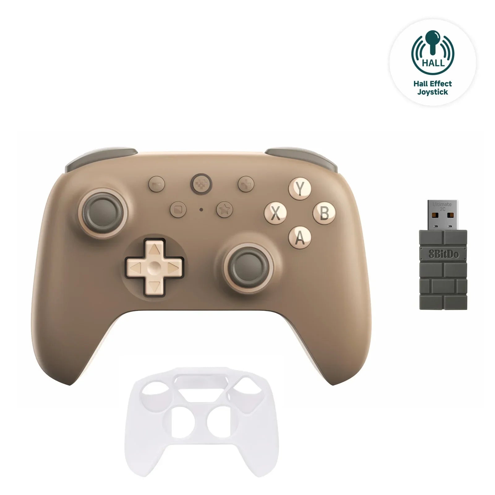 Controlador de juegos inalámbrico 8BitDo Ultimate 2C para PC, Windows 10, 11, Steam Deck, Raspberry Pi, accesorios para mando Android