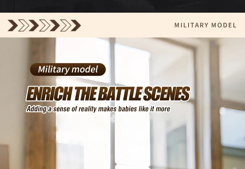 Set de Juguetes Militares con Soldados y Tanques para Niños