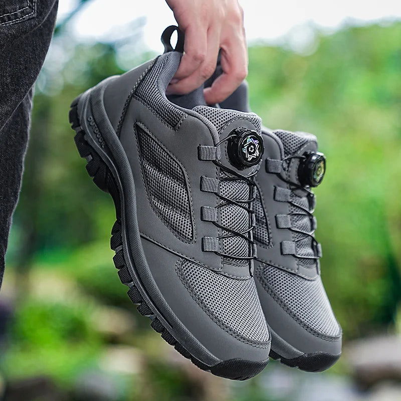 Zapatillas Deportivas Hombre con Hebilla Giratoria - Senderismo 39-48
