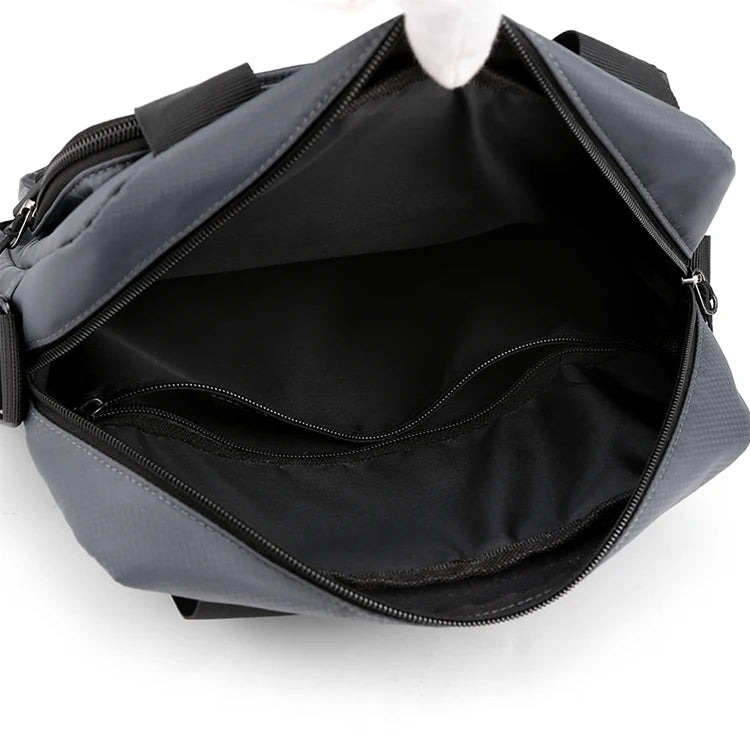 Bolso Cruzado para Hombre Multifuncional Correa Ajustable