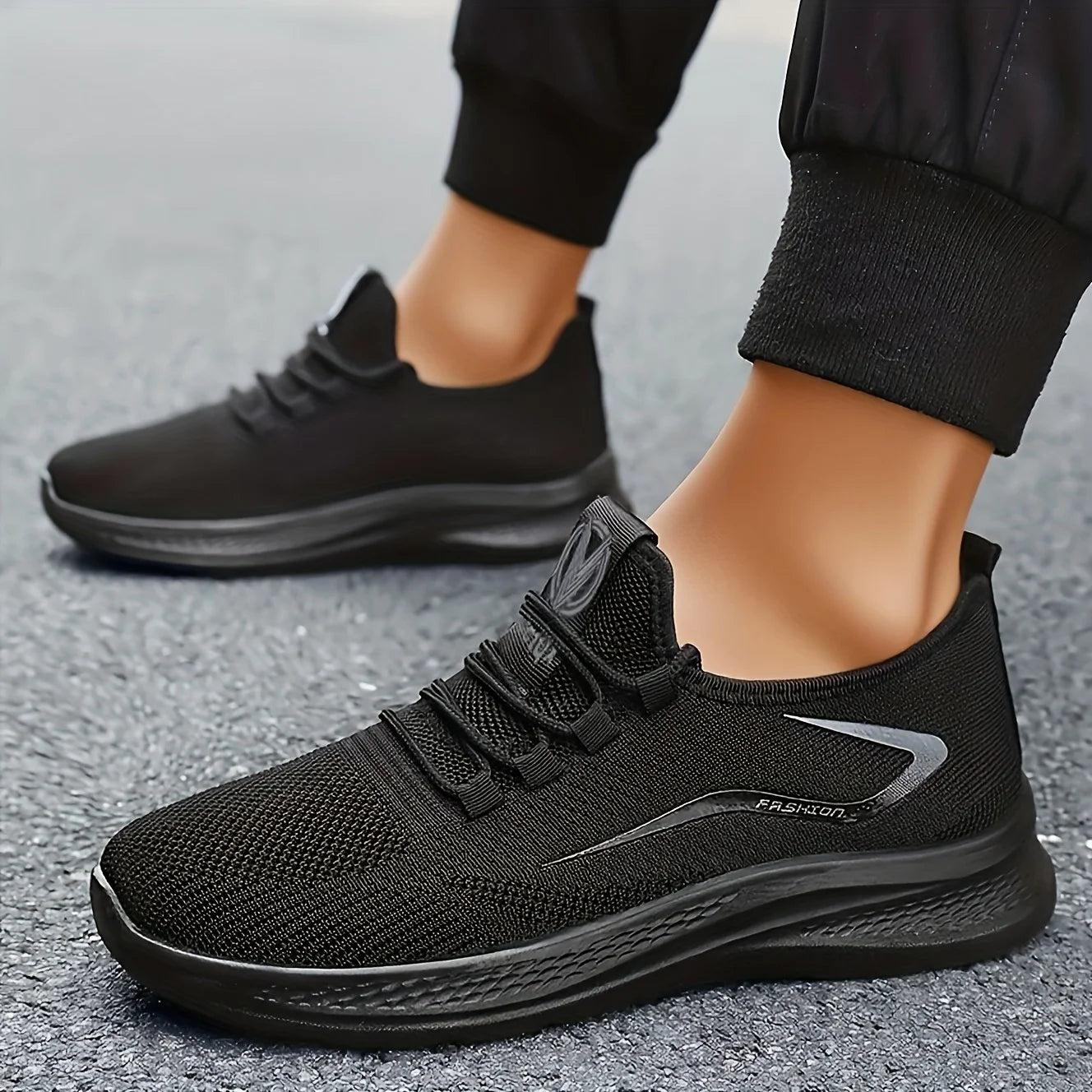 Zapatillas Deportivas Ligeras Transpirables para Hombre — Suela PU