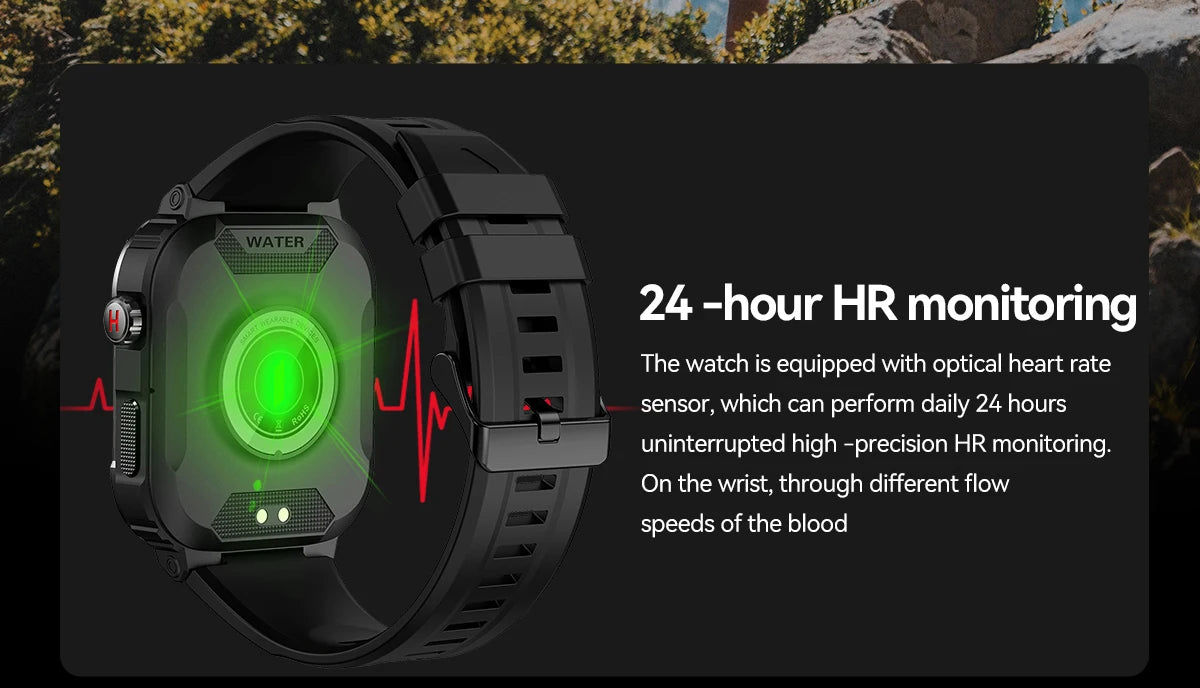 Reloj Inteligente con Monitor de Actividad Física y Bluetooth