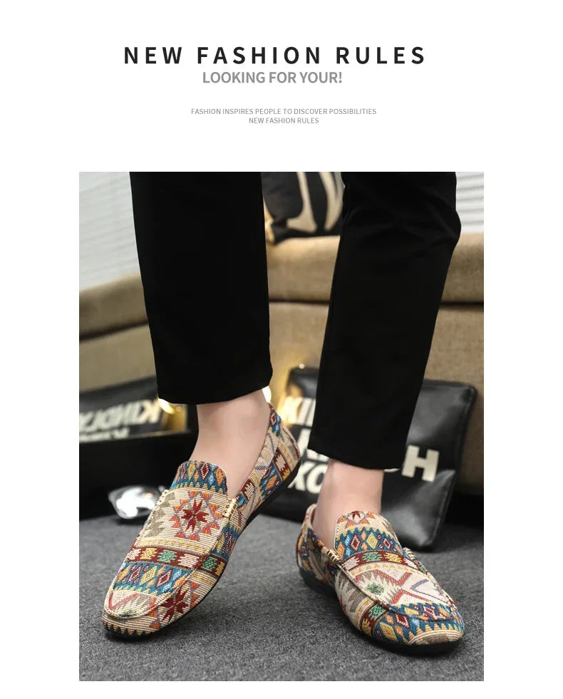 Zapatos informales de verano para hombre, mocasines transpirables para hombre, zapatos perezosos, zapatillas cómodas para caminar, zapatos planos antideslizantes para conducir