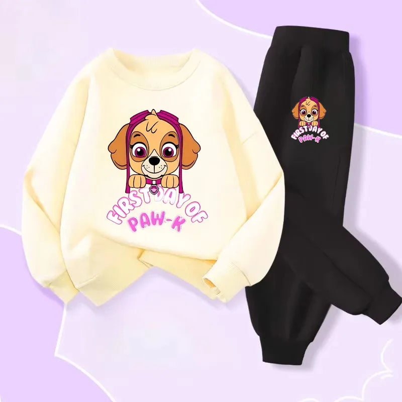 Conjunto de buzo transpirable PAW Patrol con pantalón para niñas