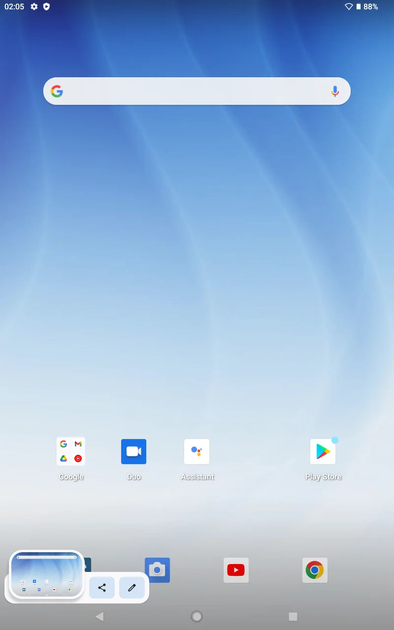 Tablet Android 12 de 10.1 pulgadas, 4GB RAM 64GB y batería de 8000 mAh
