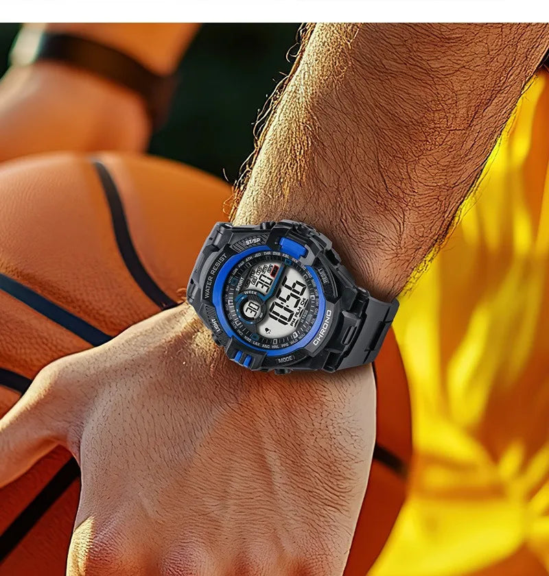 Reloj Digital Deportivo con Cronómetro y Calendario