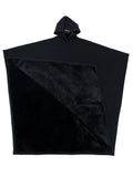 Otoño Invierno mujeres capa larga capas Color sólido con capucha Casual mujeres y hombres elegante cómodo cálido Regular capas de ajuste estándar
