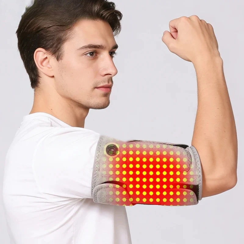 Protector de Brazo con Calor Infrarrojo y Masajeador Vibratorio