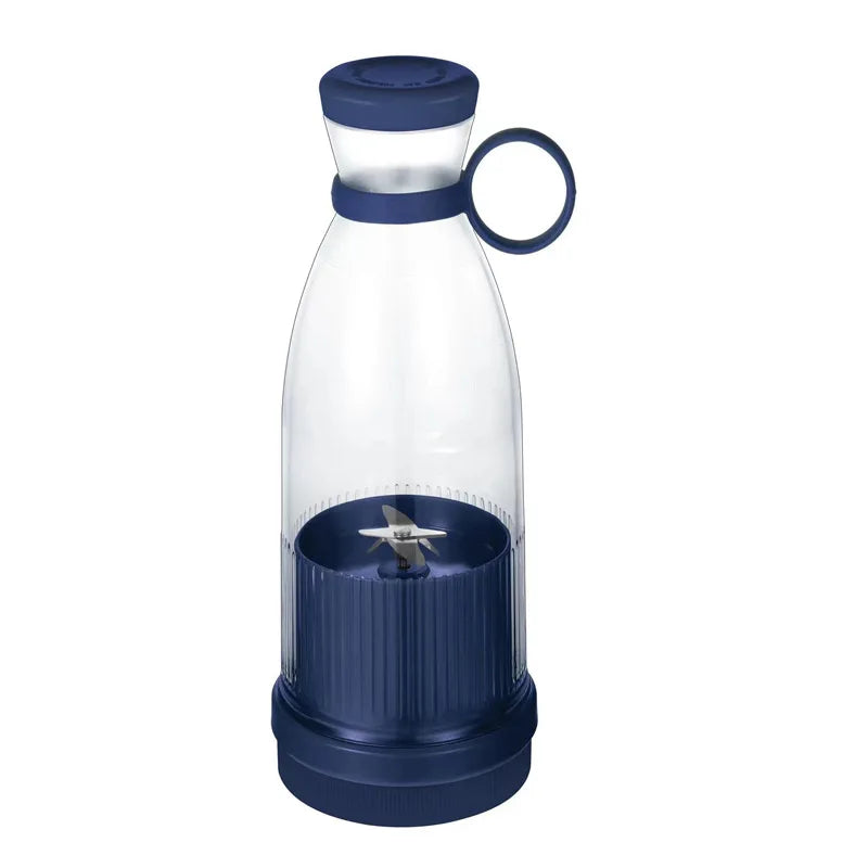 Mini Licuadora Portátil USB con 4 Cuchillas para Jugos y Batidos
