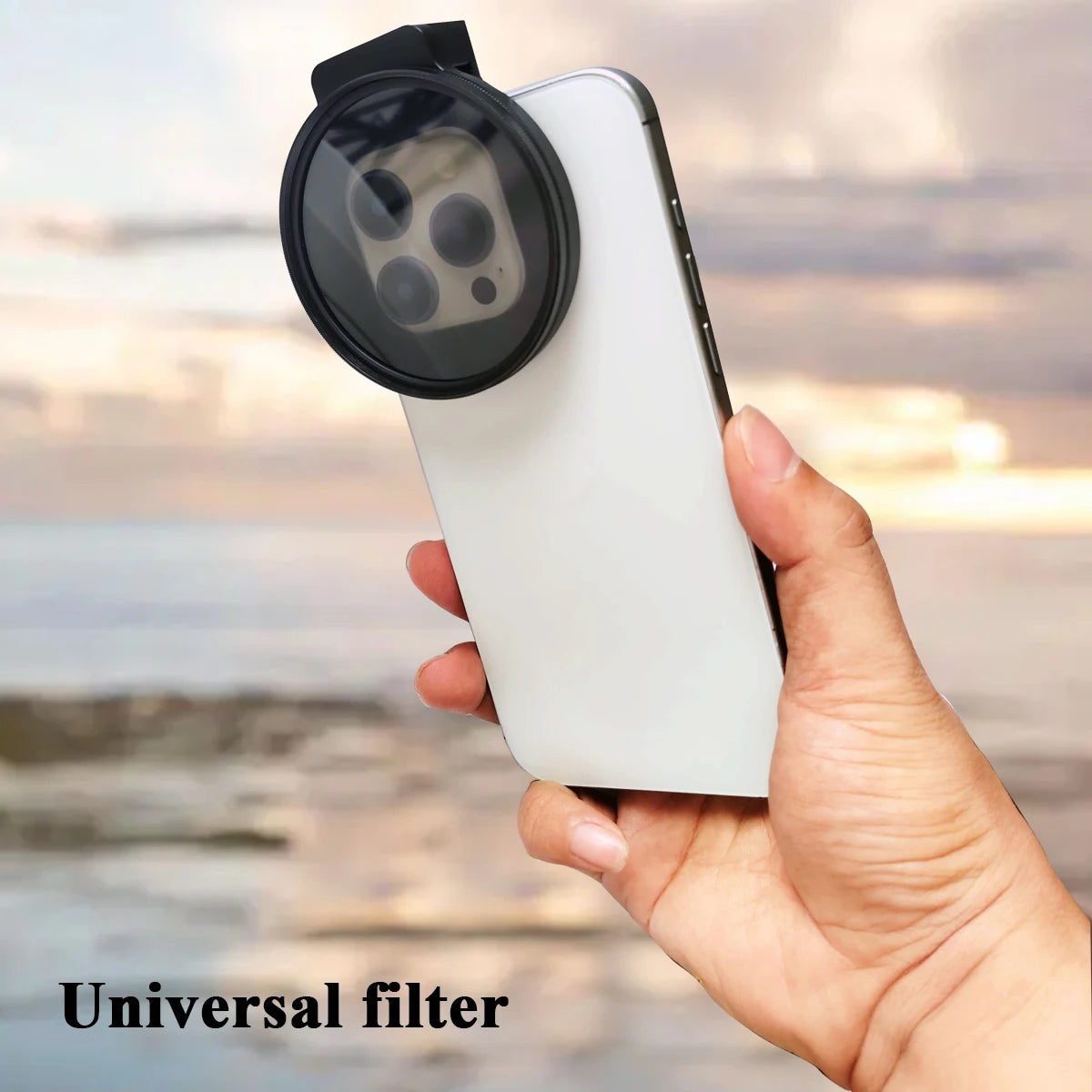 Kit Filtros de Fotografía 67mm con Clip para Smartphone