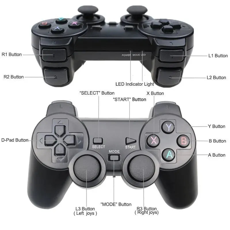Controlador de Juegos Inalámbrico de 2.4GHz, 1PC/2PCS, Joystick USB para PC, Android TV, Teléfono, Consola de Juegos