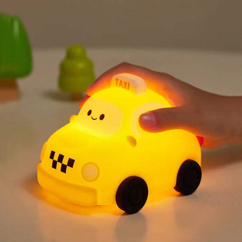 Lámpara Nocturna Silicona Regulable USB Guardería Bebés