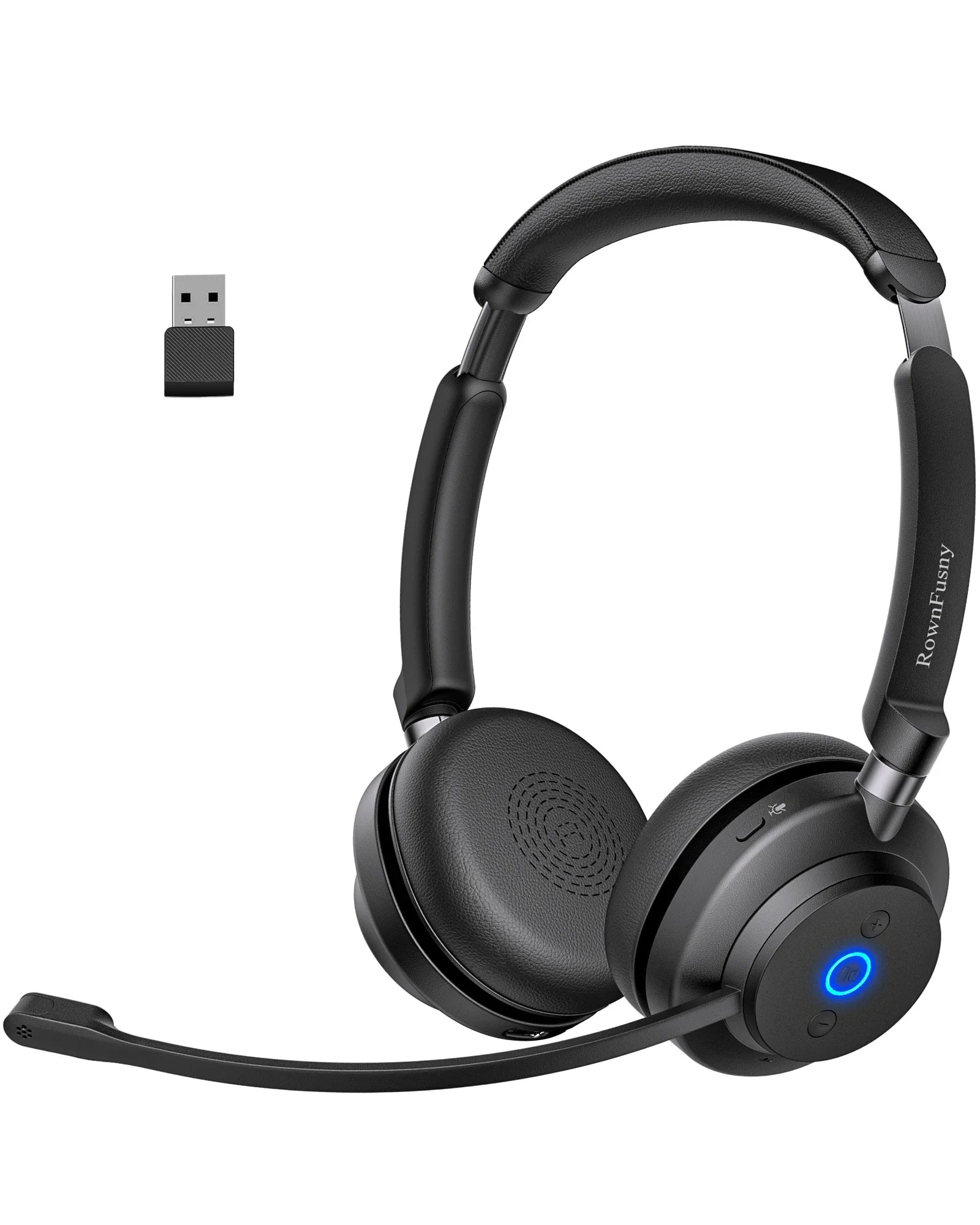 Rownfusny R02 Auriculares Bluetooth Dongle USB Trabajo