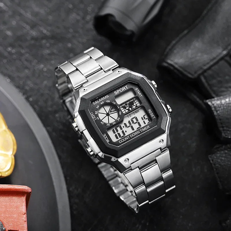 Reloj Deportivo YIKAZE Digital LED con Cuenta Atrás