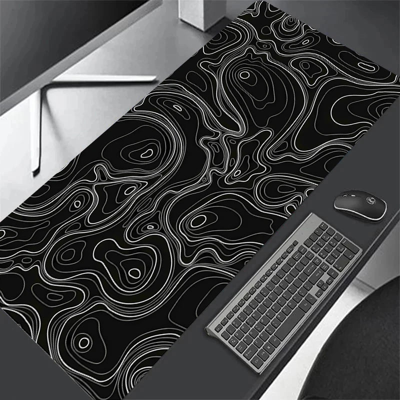 Alfombrilla de ratón para ordenador Strata Liquid Gaming, alfombrilla de escritorio para PC, accesorio para portátil, alfombrilla suave antideslizante, alfombrilla para ratón de tamaño XXL, alfombrillas grandes de 900x400