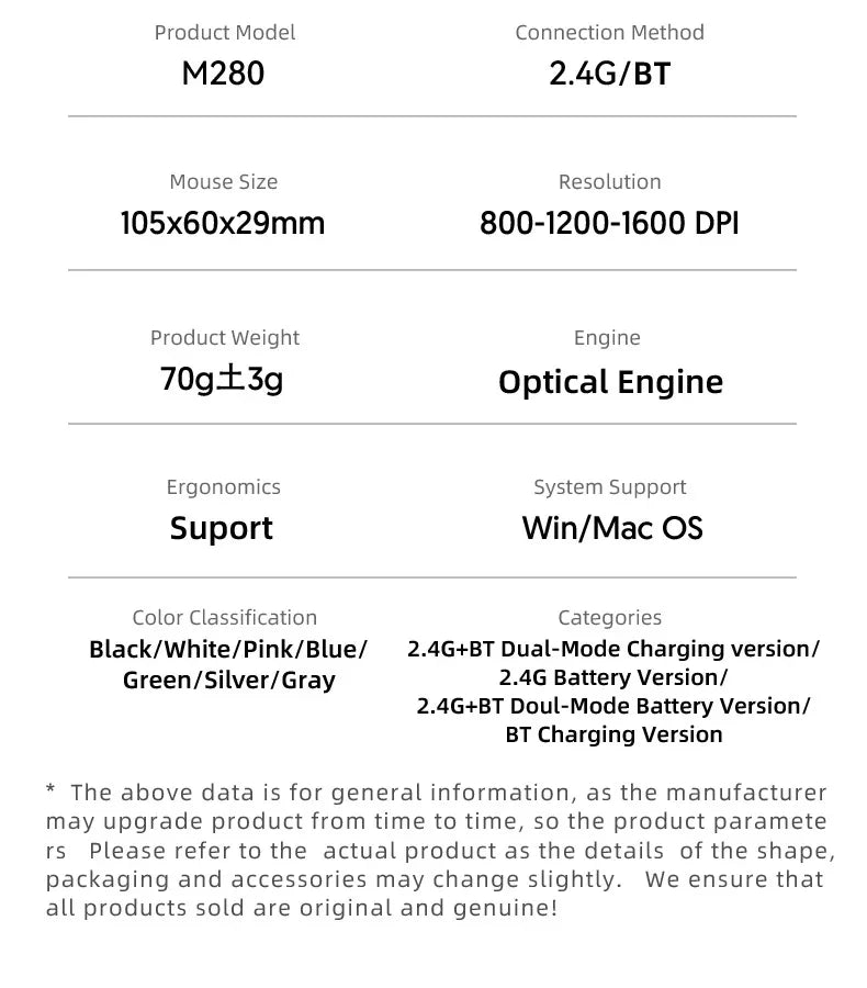 Ratón Inalámbrico Bluetooth Lenovo 2.4G de Modo Dual con Carga Tipo-C, Silencioso, Ergonómico, Portátil, para Oficina, Juegos y Uso Universal