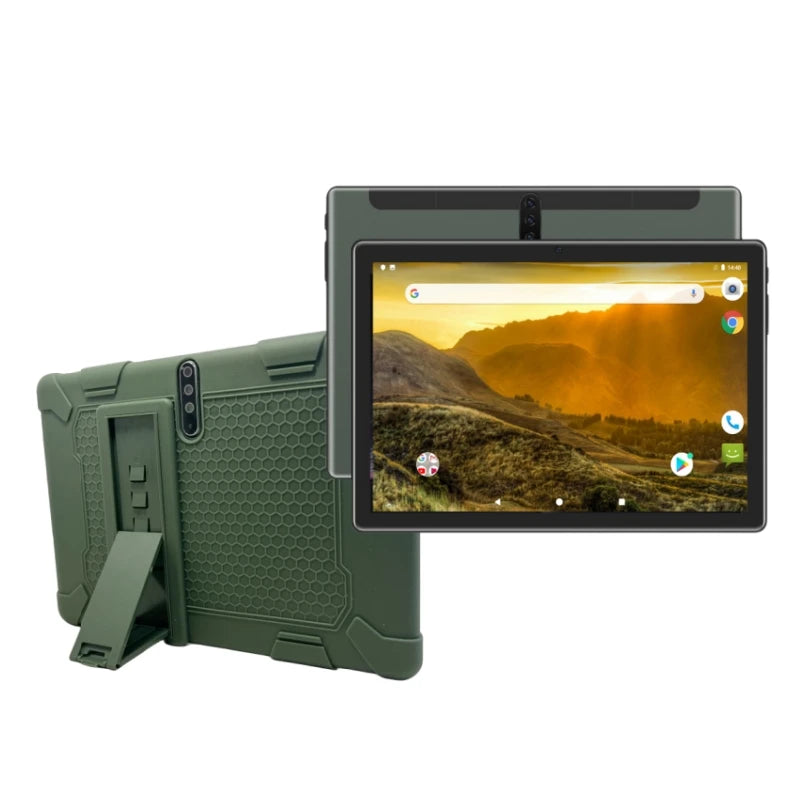 Tabletas Android 9.0 con función de llamadas para niños, 10.1 pulgadas, 2GB de RAM, 32GB de ROM, regalo gratis, funda de silicona, MTK6737 Quad-Core, 1280 x 800 IPS