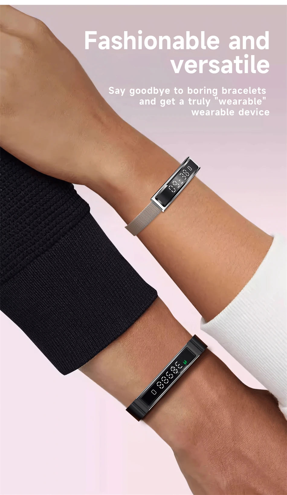 Reloj Inteligente con Podómetro y Monitor de Sueño