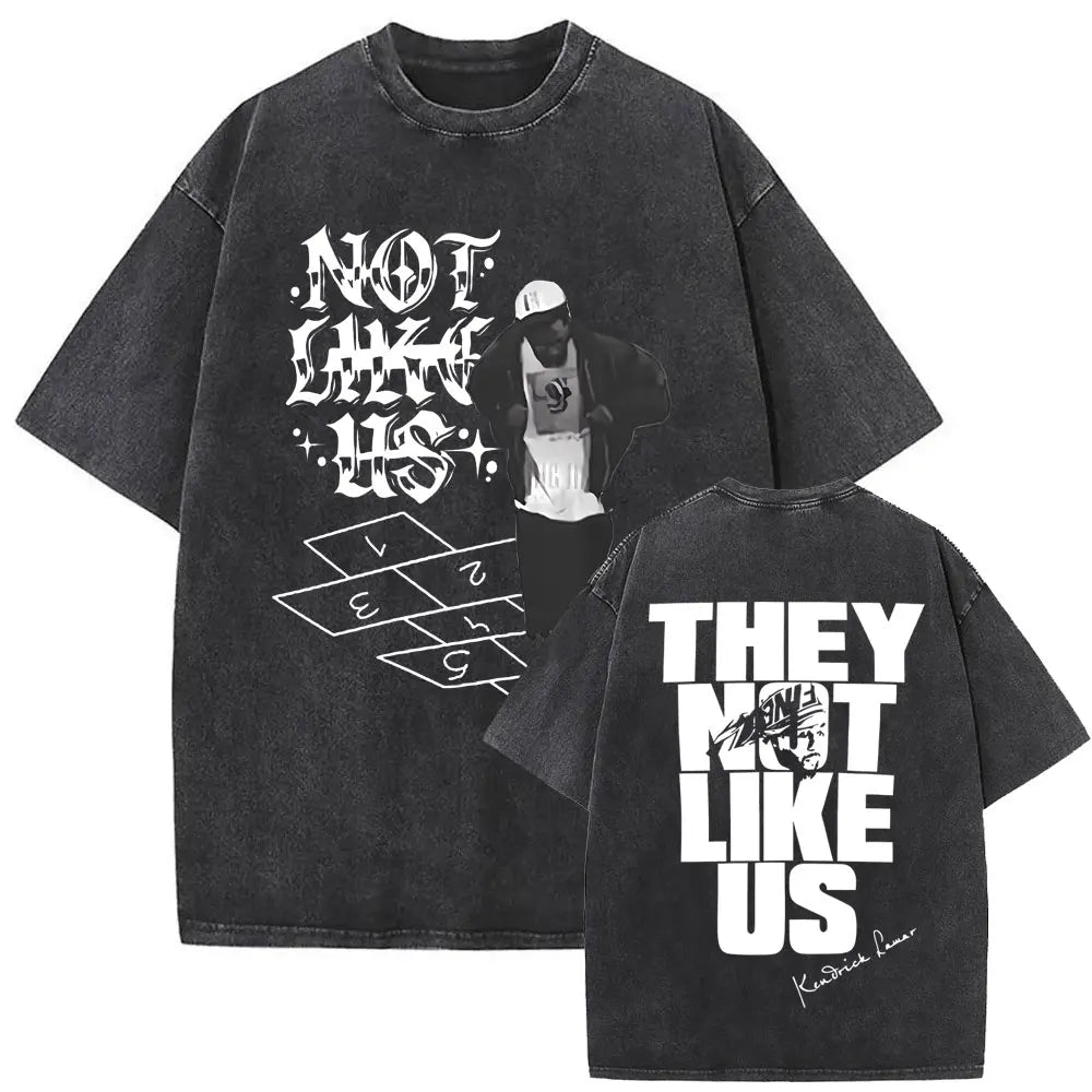 Camiseta Vintage Kendrick Lamar, Hip Hop Oversize, Unisex
