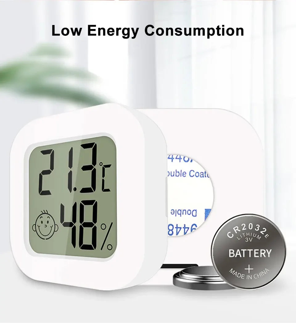 Termómetro Digital LCD con Higrómetro para el Hogar