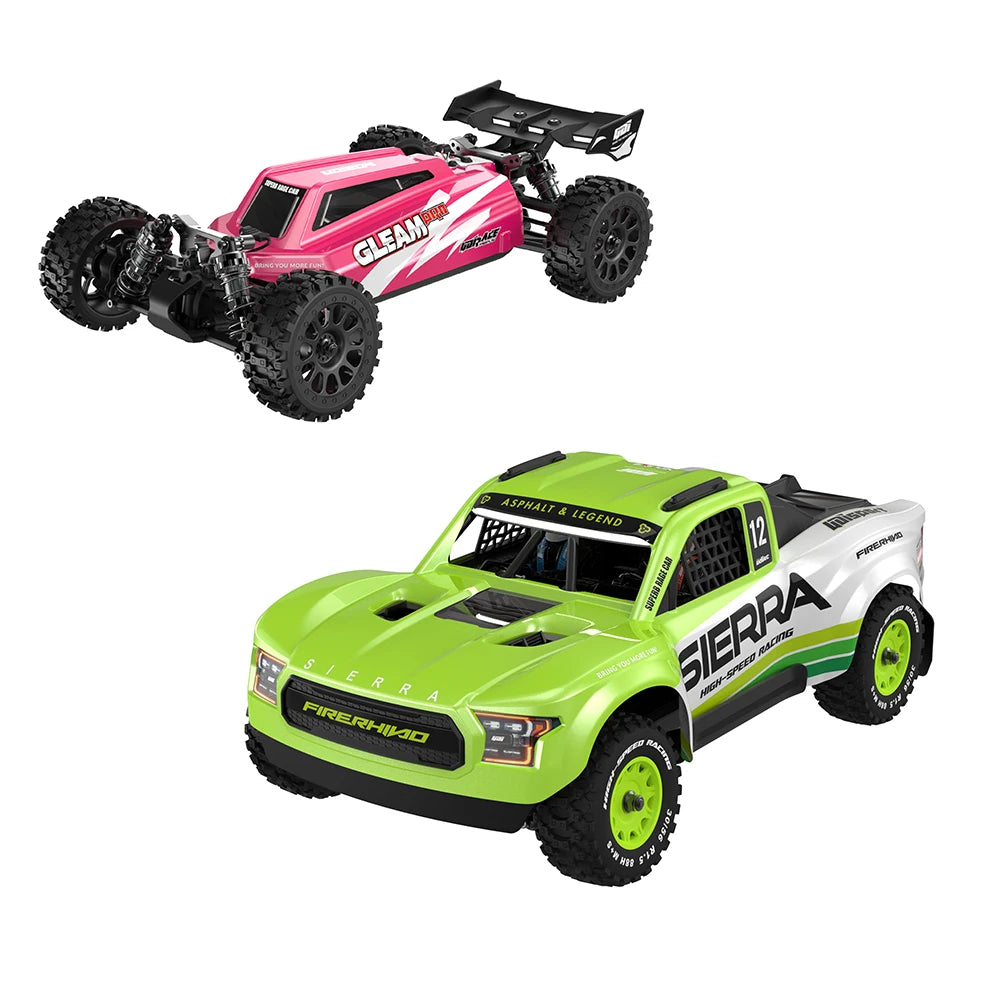 Camioneta RC 1/12 4WD sin Escobillas, Ultra Rápida, Todoterreno para Desierto