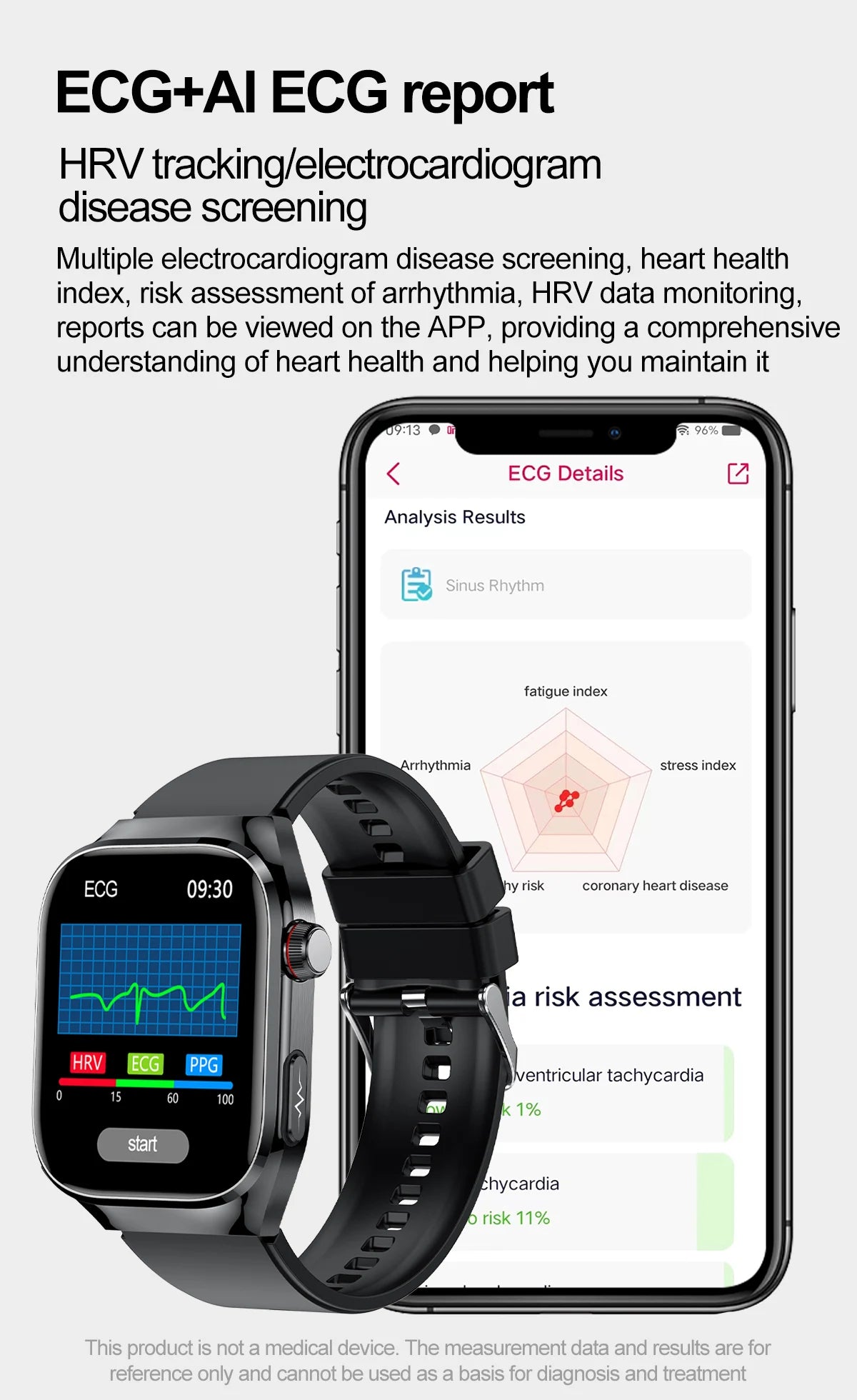 2025New Micro examen físico reloj inteligente para hombres ácido úrico grasa corporal cinco órganos salud relojes Bluetooth llamada SmartBracelet
