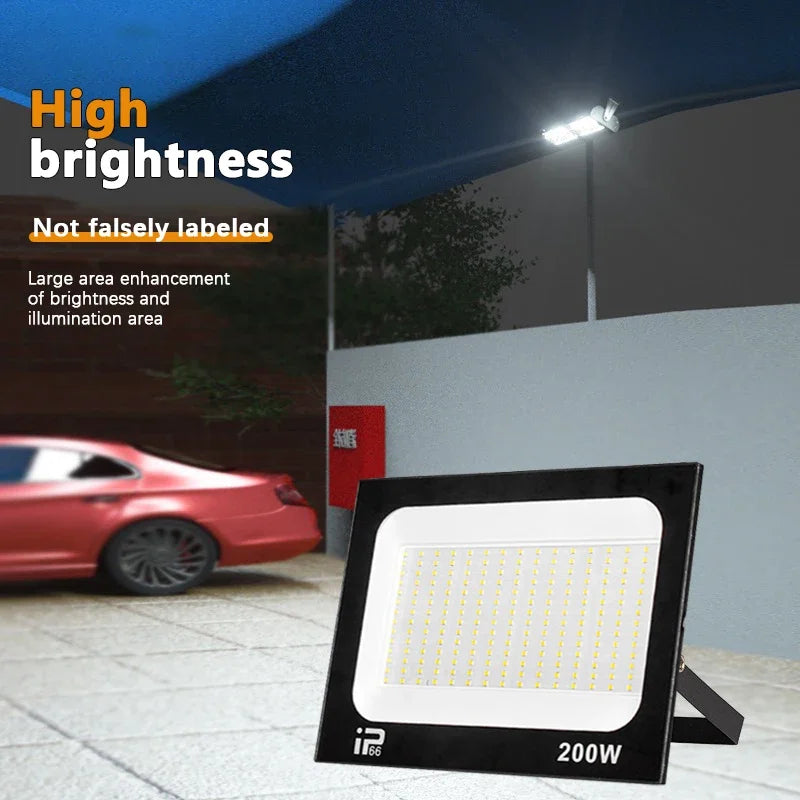 Reflector LED Exterior IP66 Impermeable para Jardín AC220V