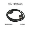 Pantalla montada en la cabeza con entrada HDMI y batería integrada, que permite la conexión a una variedad de dispositivos.