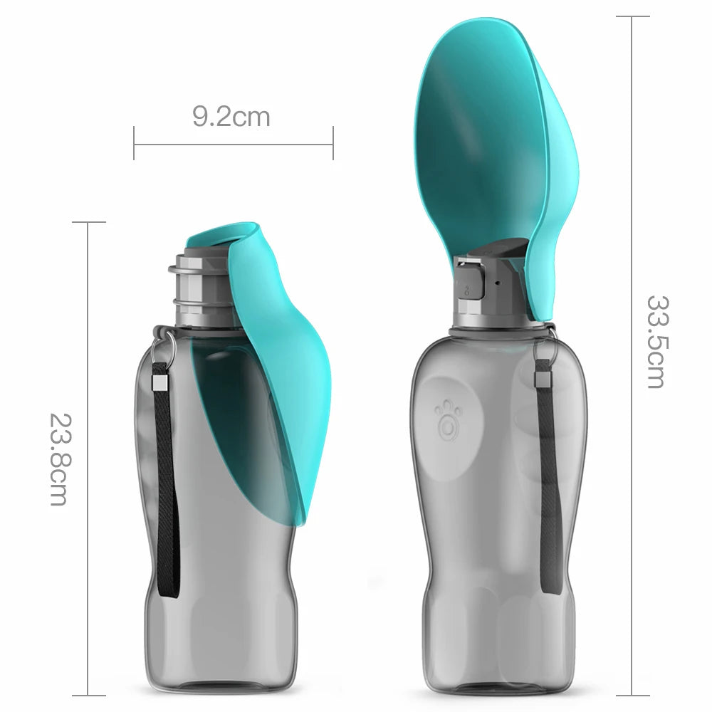 Botella de agua para perros grandes, dispensador de agua portátil de viaje para perros pequeños, medianos y grandes, cuencos para beber para mascotas, suministros alimentadores de Labrador
