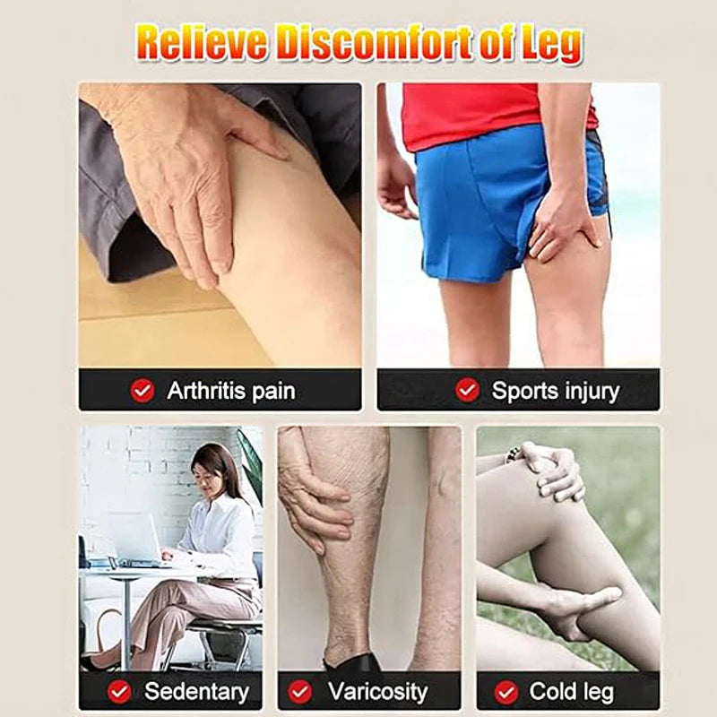 Botas Eléctricas de Moxibustión para Pies con Compresa Caliente de Ajenjo, Mantienen las Piernas Calientes, Masajeador de Pies para Relajar las Articulaciones y los Músculos, Ayuda a Dormir
