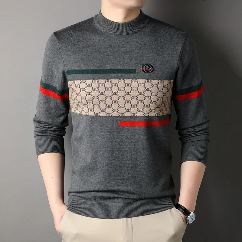 Suéter de Punto para Hombre | Cuello Redondo | Estilo Coreano
