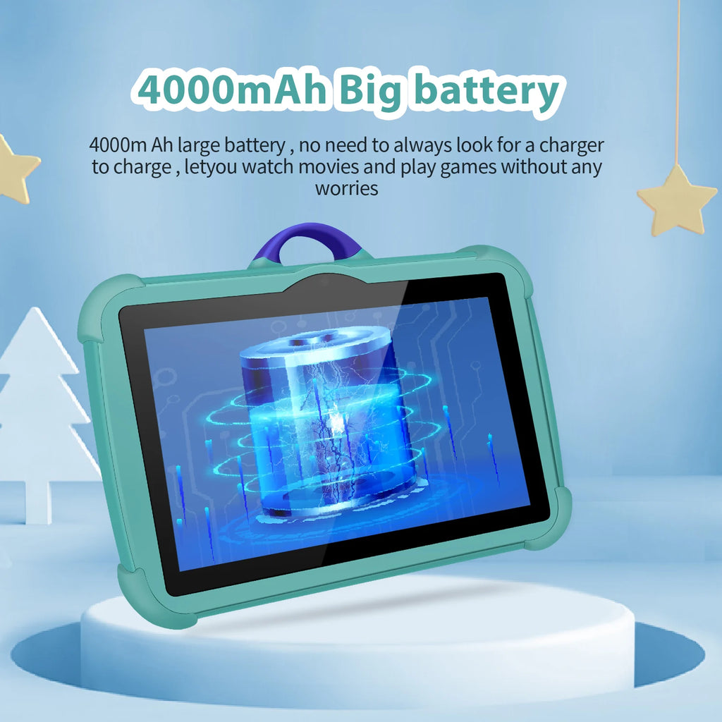 Nueva versión Global de 7 pulgadas 5G WiFi tabletas para niños Quad Core 4GB RAM 64GB ROM tableta de aprendizaje educativo Pc Bluetooth 4000mAh