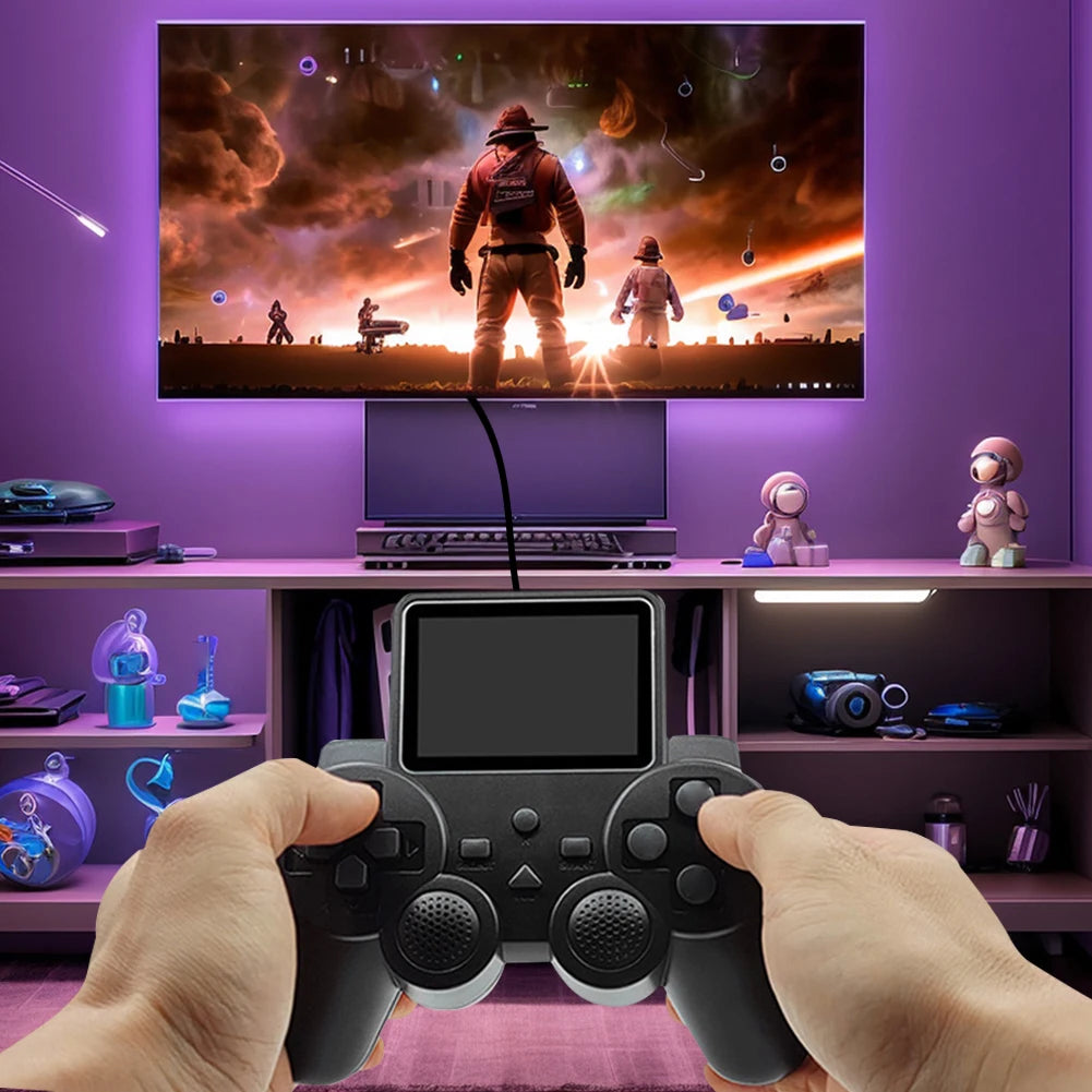 Consola de Juegos Portátil con 520 Juegos, Batería Recargable, Regalos para Niños