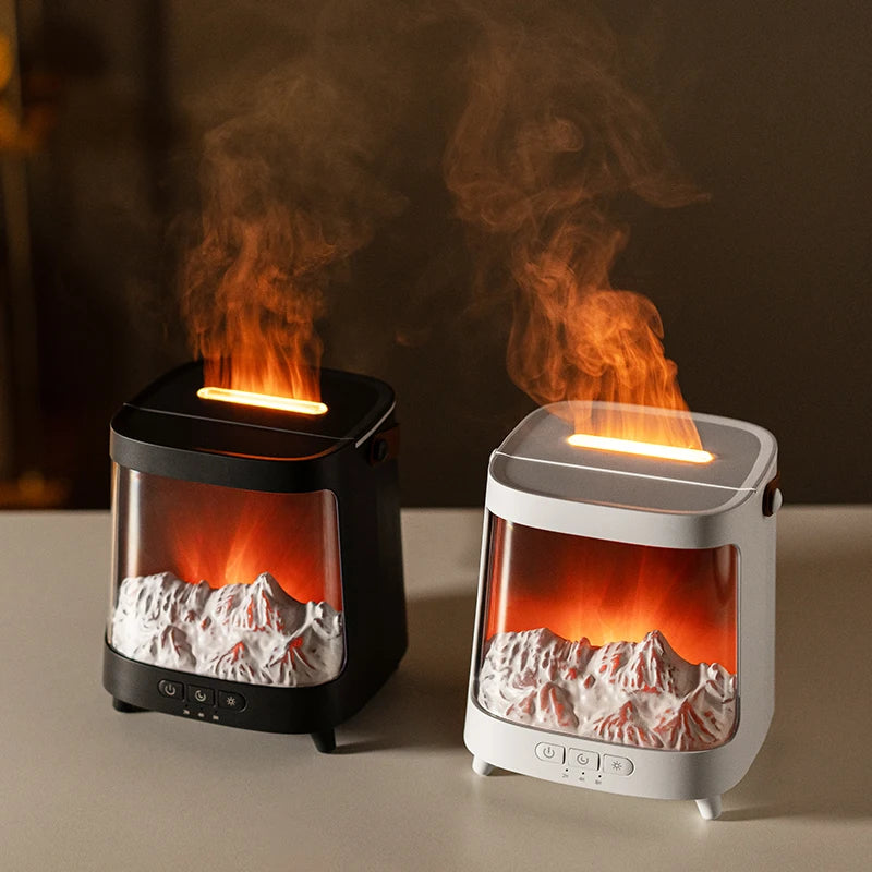 Difusor Aurora 200ml Humidificador Ultrasónico USB