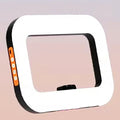 MEUYAG - Lámpara LED Cuadrada con Clip para Selfies, Iluminación para Fotografía, Grabación de Video, Transmisión en Vivo, Luz de Relleno Móvil