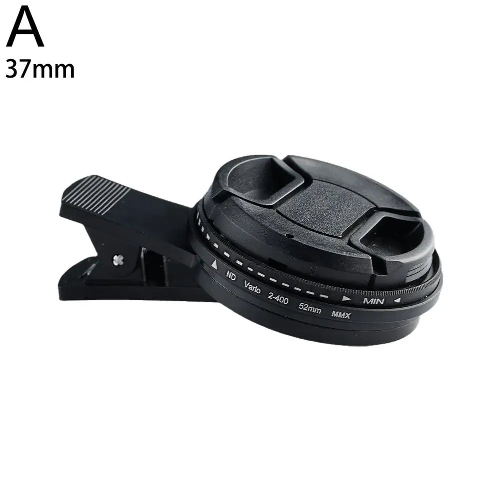 Filtro CPL y ND Ajustable para Teléfono Clip Universal 37/52mm