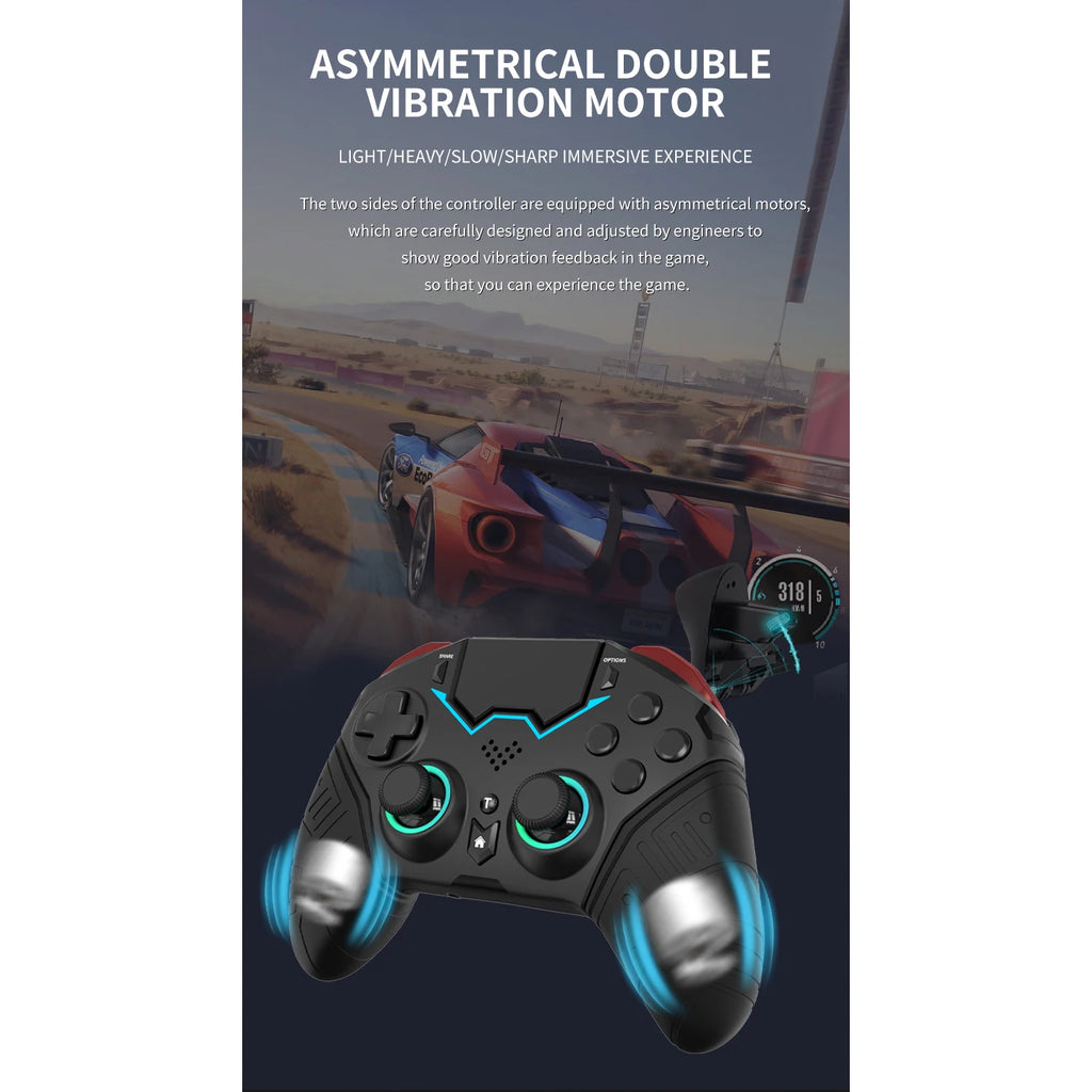 Controlador inalámbrico para PS4, PS3, PS, Playstation 4, 3, teléfono móvil, PC, Android, TV, Control, Bluetooth, Gamepad, Joystick para juegos