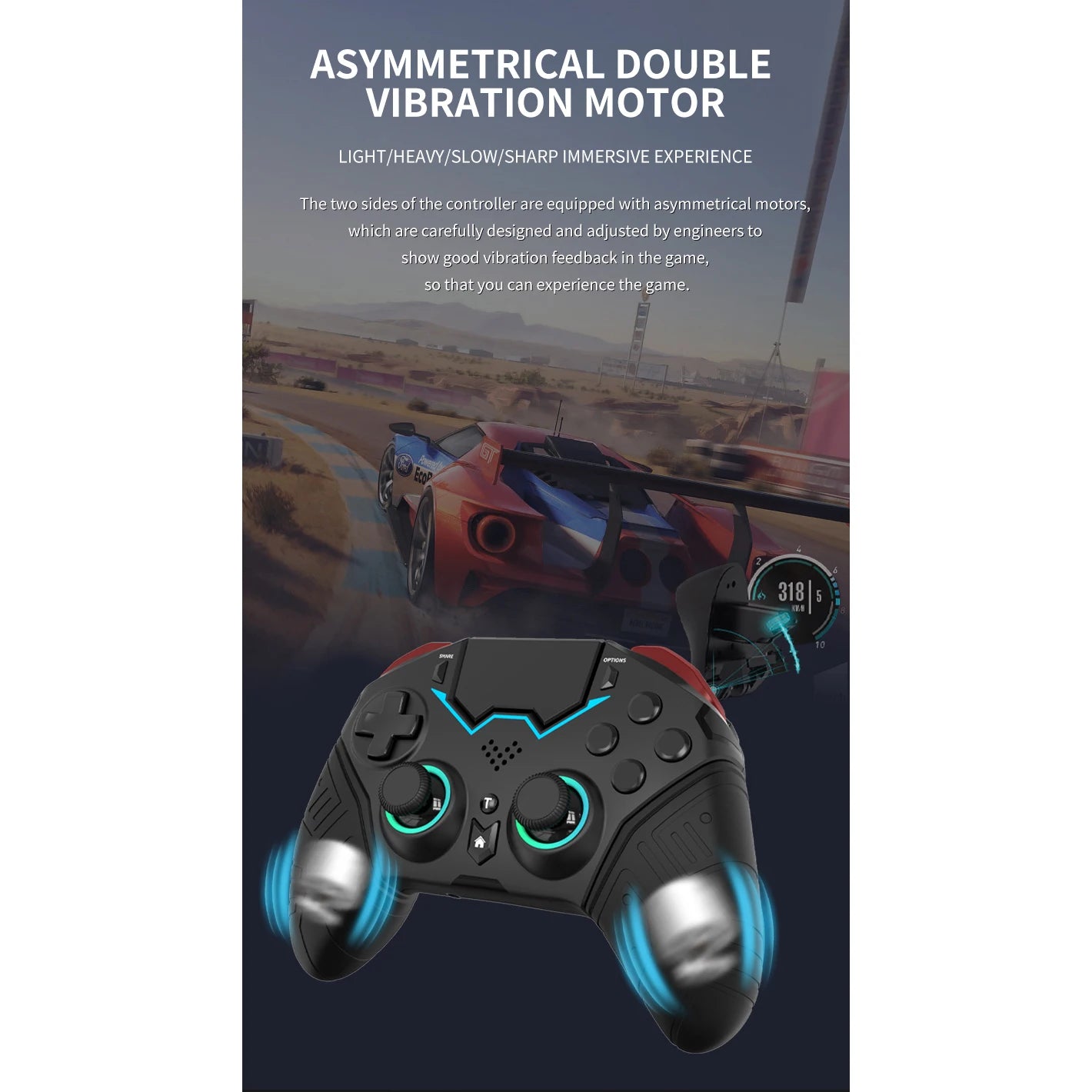 Controlador inalámbrico para PS4, PS3, PS, Playstation 4, 3, teléfono móvil, PC, Android, TV, Control, Bluetooth, Gamepad, Joystick para juegos