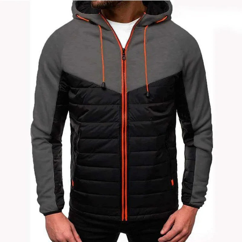Buzo con Capucha y Cremallera para Hombre | Abrigo Casual 4 Estaciones
