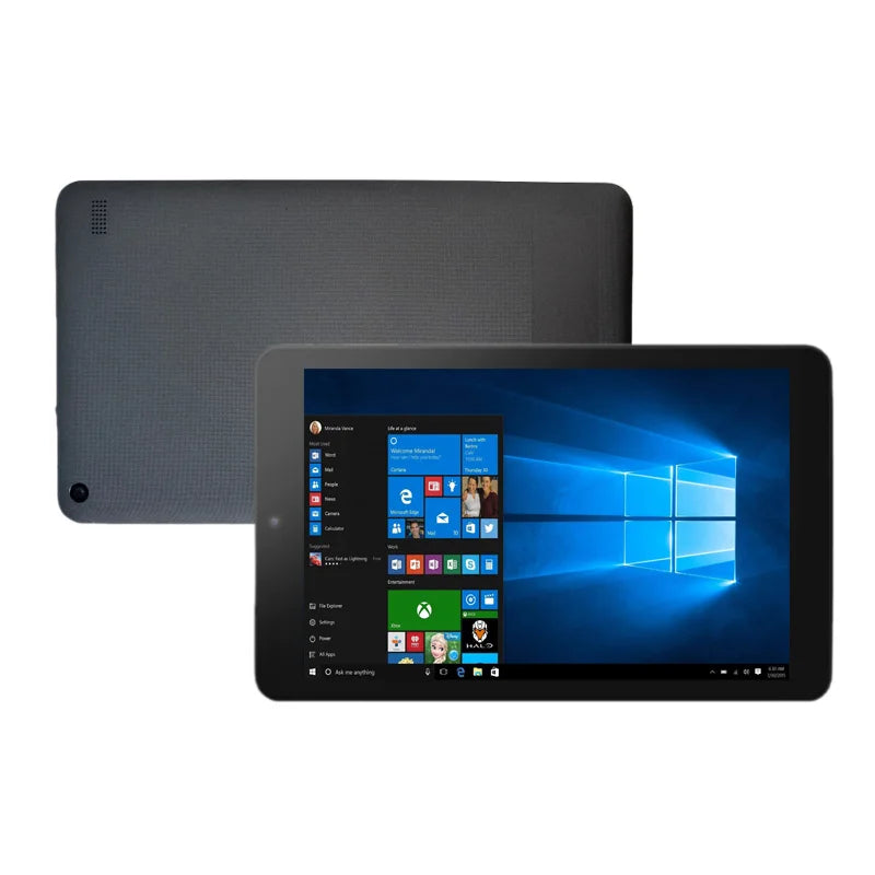 Venta al por mayor de tabletas con Windows 10 de 8 pulgadas X5-Z8350 Quad Core 1920 x1200 IPS con cámaras duales, 2 GB de RAM, 32 GB de ROM, WIFI, Bluetooth-4.0, 4000 mAh
