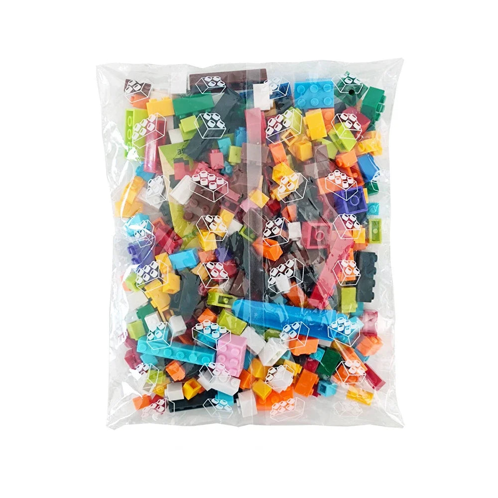 120/240 Uds. Juego de bloques de construcción a granel ciudad ladrillos clásicos montaje colorido DIY juguete creativo juguete educativo interactivo para niños