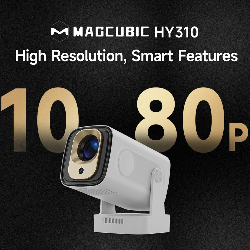 Proyector Magcubic HY310 con enfoque automático, 4K nativo y Android 11