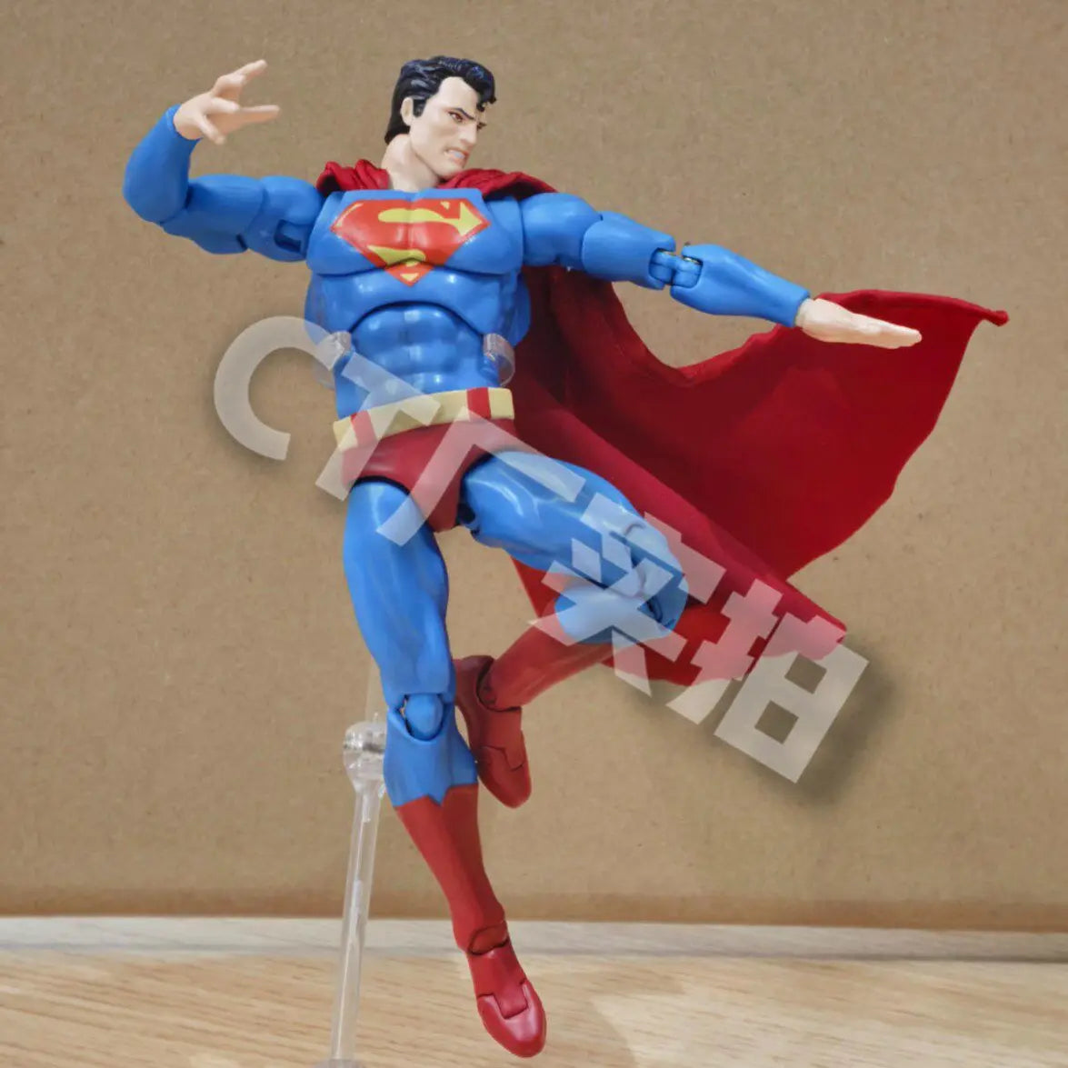 Figura de Acción Articulada CT MAFEX No.117 Superman (Hush) DC Comics Liga de la Justicia, Modelo Coleccionable para Adultos